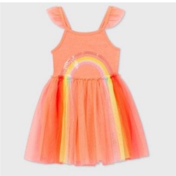 Cat & Jack Dresses Cat And Jack New Rainbow Dress2m New With Tags